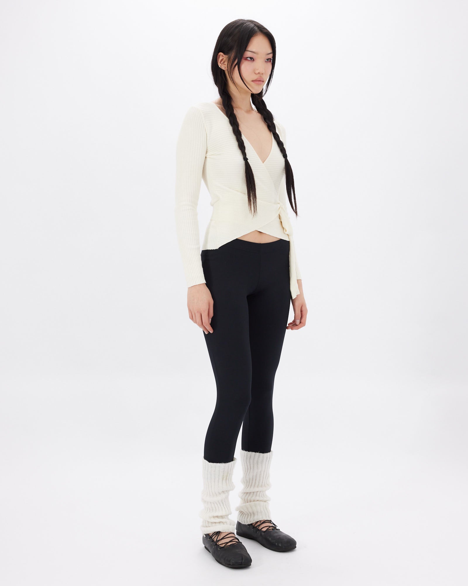 Wrap Rib Ballet Cardi
