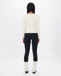 Wrap Rib Ballet Cardi