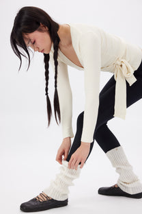 Wrap Rib Ballet Cardi