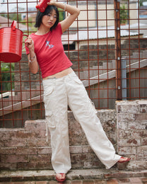 Classic Light Cotton Cargo - Beige