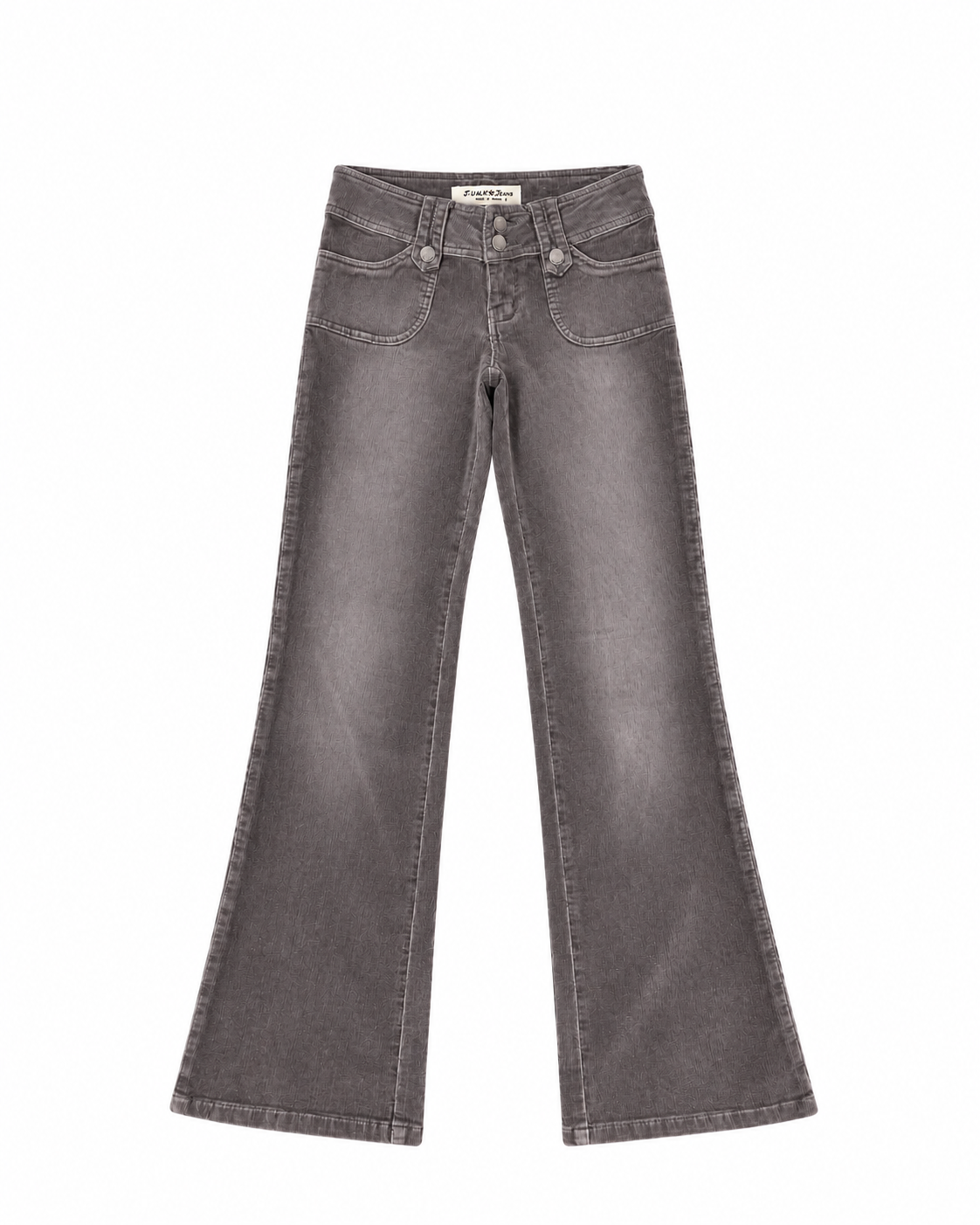 Corduroy Bootcut Double Button Flare Jean