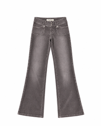 Corduroy Bootcut Double Button Flare Jean