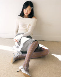 Regina Knit Sweater - Ivory