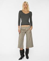 Fisherman Capri - Khaki