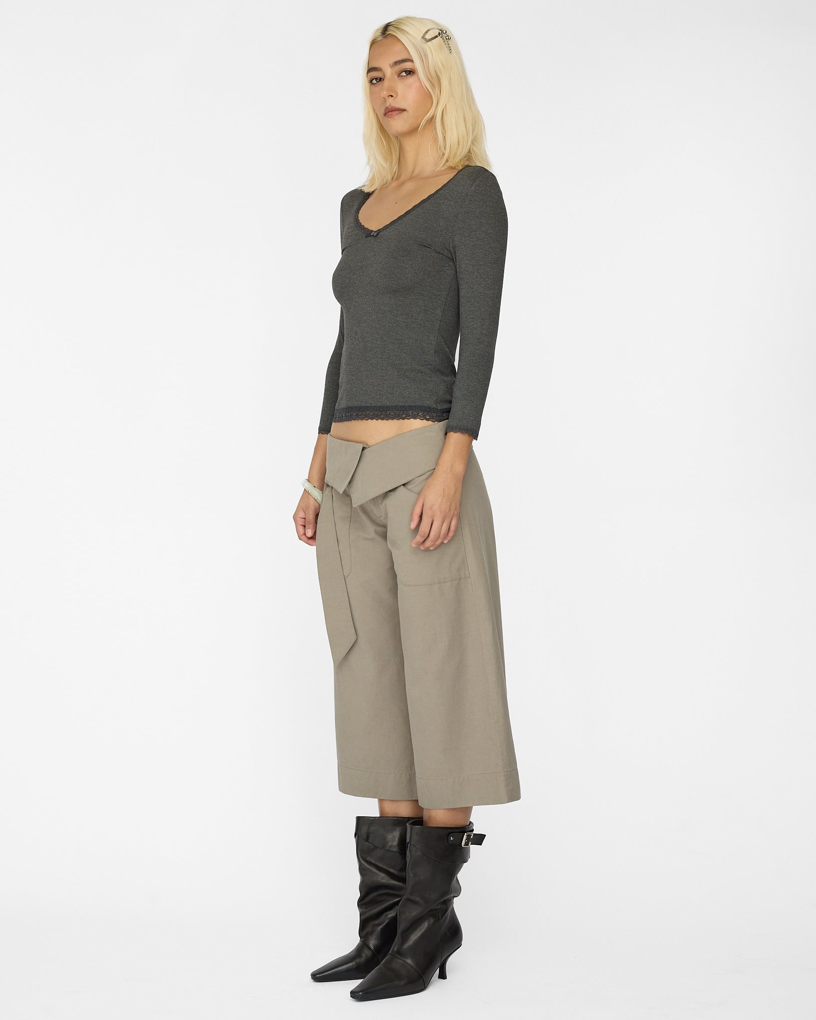 Fisherman Capri - Khaki