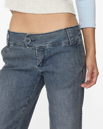 Straight Leg Lightweight Jeans - Classic Vintage Denim
