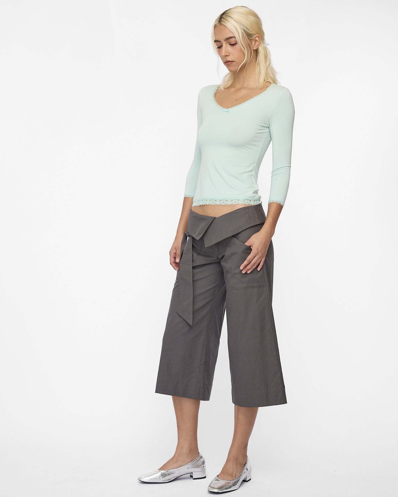 [PRE-ORDER] Fisherman Capri - Charcoal