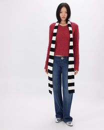 Skinny Stripe Scarf