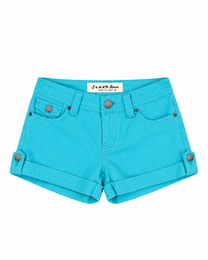 Low-rise Denim Mini Shorts