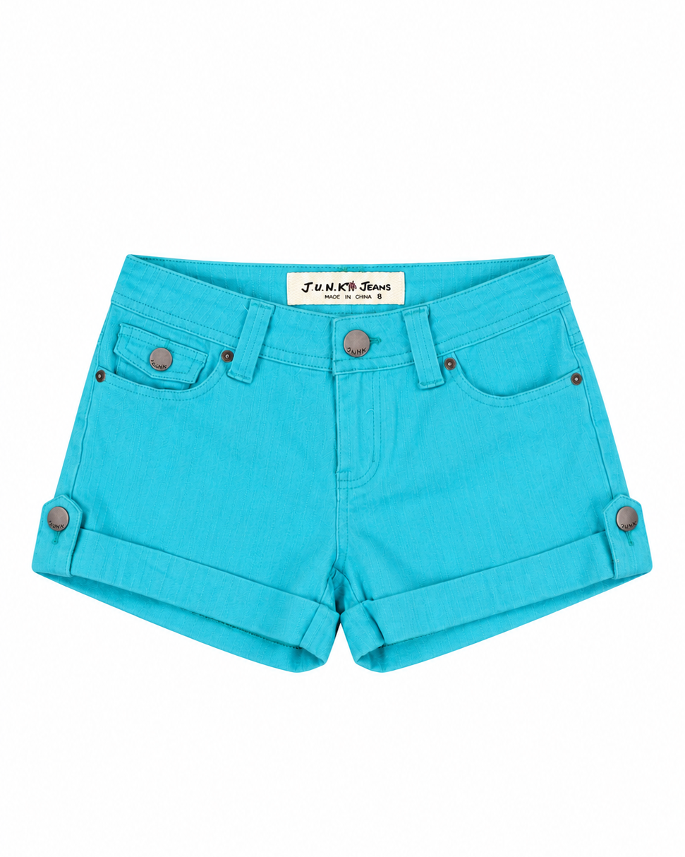 Low-rise Denim Mini Shorts