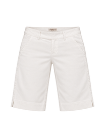 Low-rise Stretch Cotton Capri