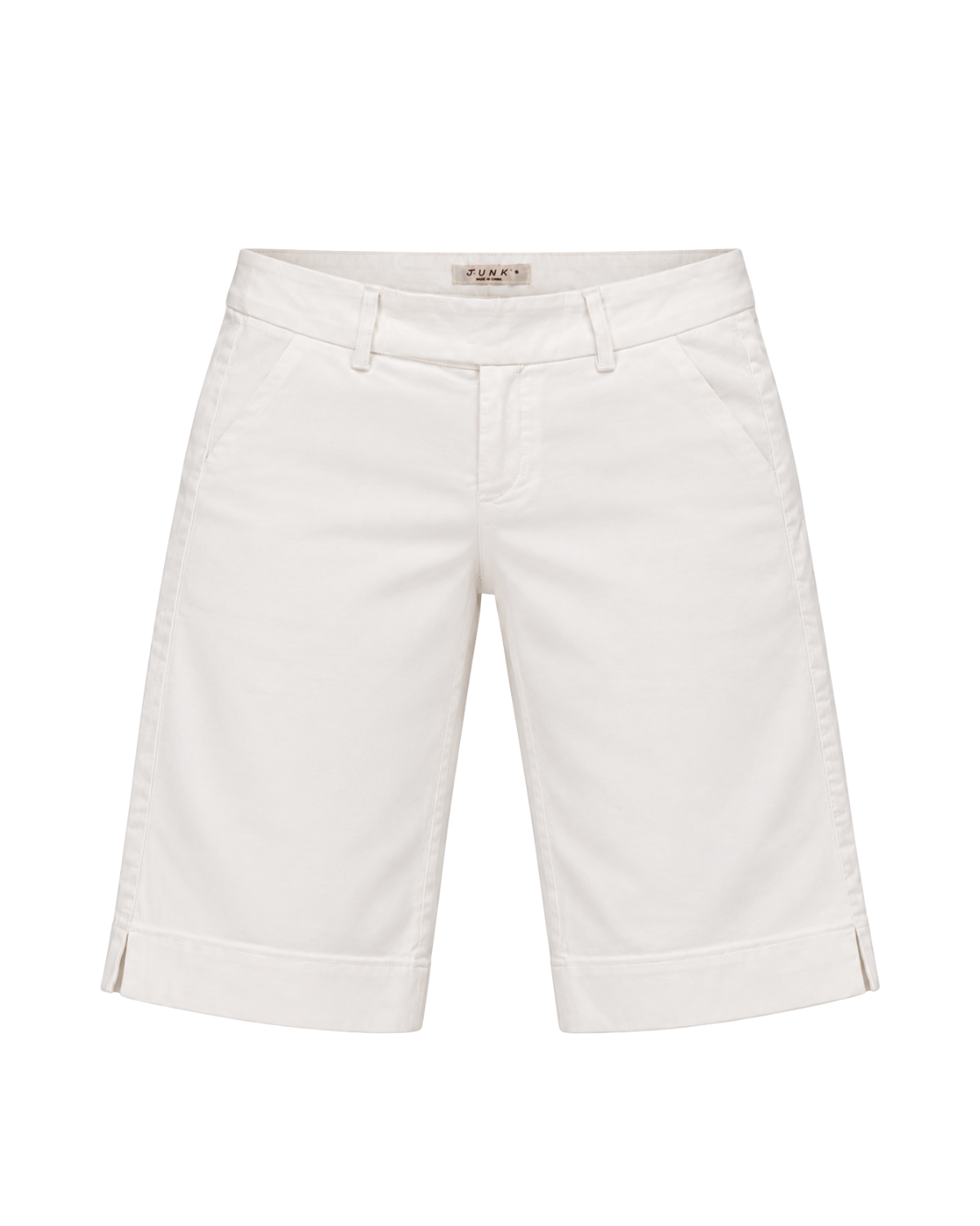 Low-rise Stretch Cotton Capri